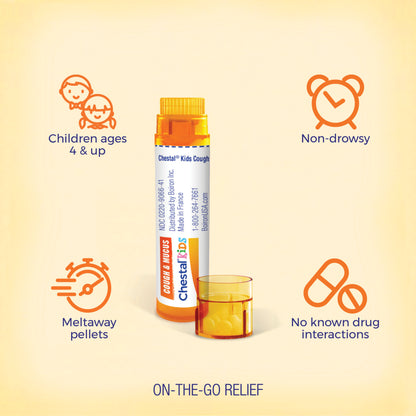 Chestal Kids Meltaway Pellets Cough & Mucus Relief