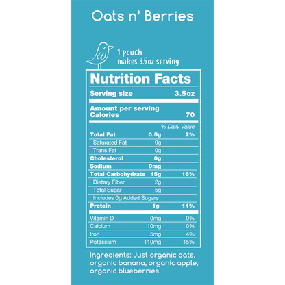 Oats N Berries Organic Baby Food