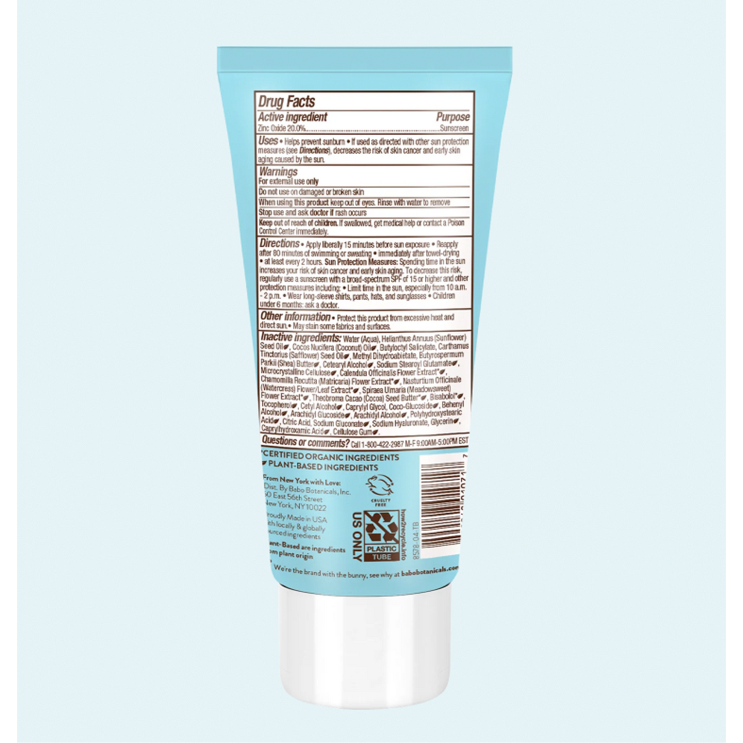 Baby Mineral Sunscreen Lotion