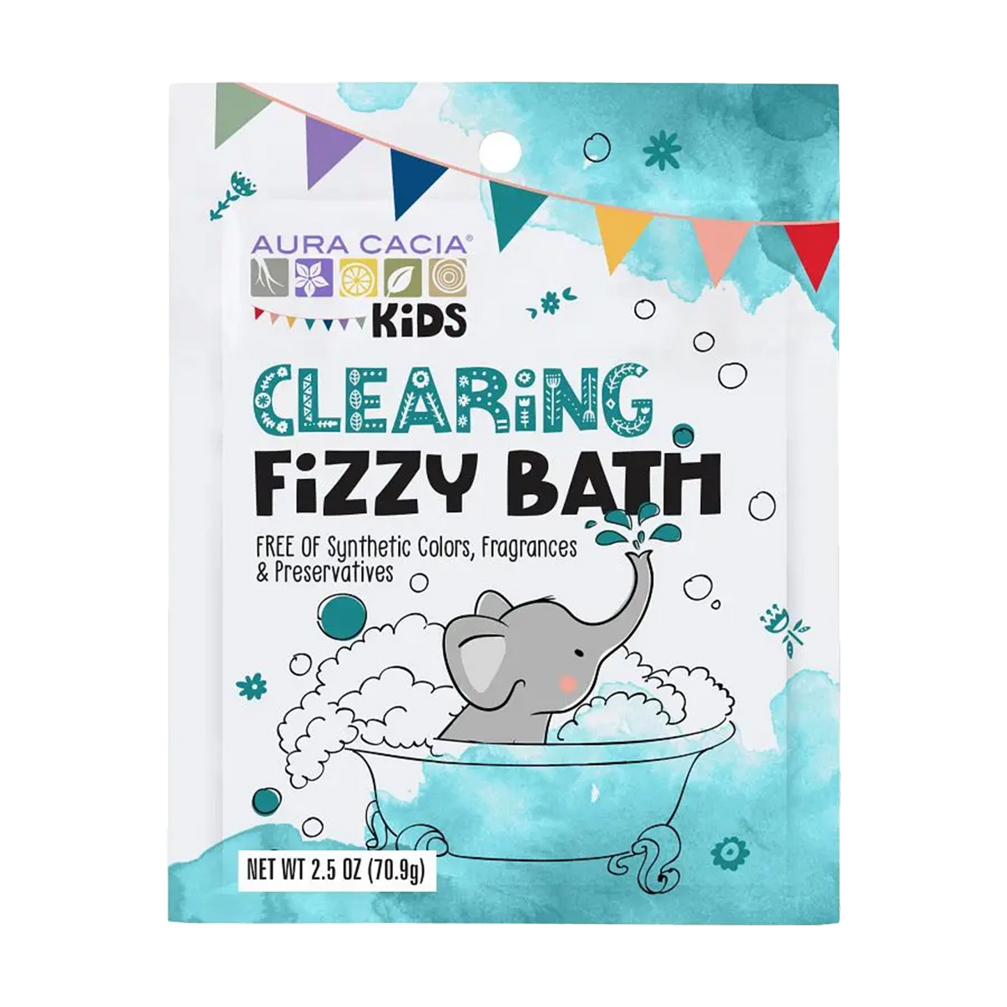 Kids Clearing Fizzy Bath