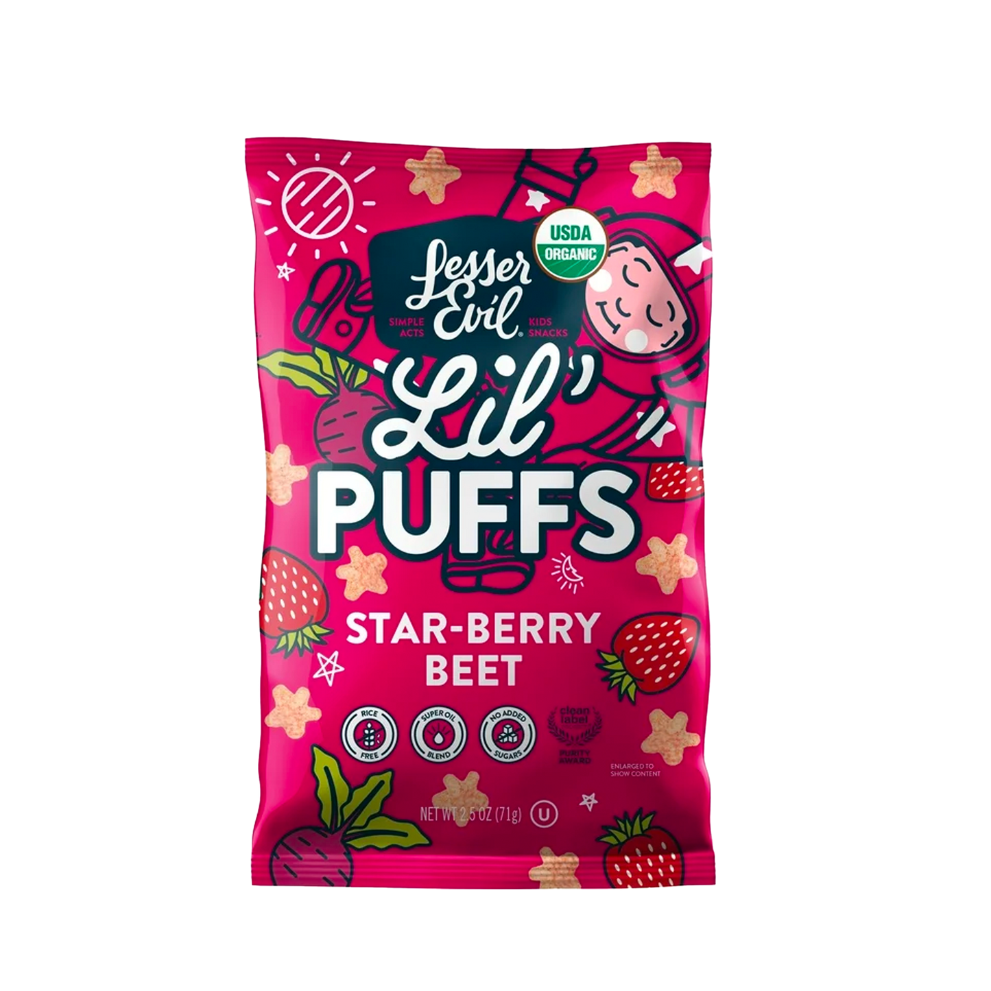 Lil' Puffs Star-Berry Beet