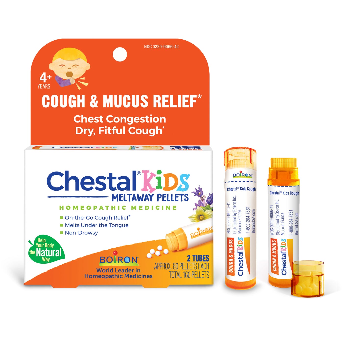 Chestal Kids Meltaway Pellets Cough & Mucus Relief