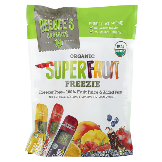 Organic Superfruit Freezie Pops