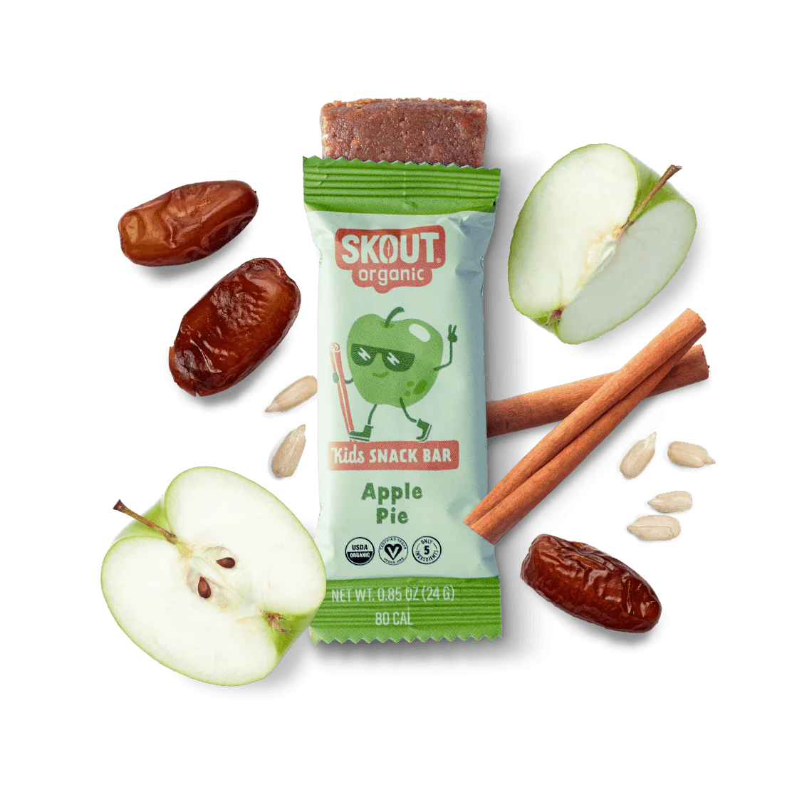 Organic Apple Pie Kids Bar