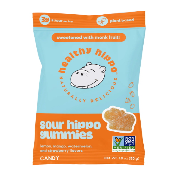 Sour Hippo Gummies